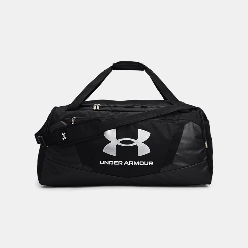 Under Armour Undeniable 5.0 Large Duffle Bag Black / Black / Metallic Silver One Size